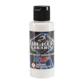 Createx Wicked Glow Base 60 ML/2 OZ Glow-in-the-Dark Cream Paint