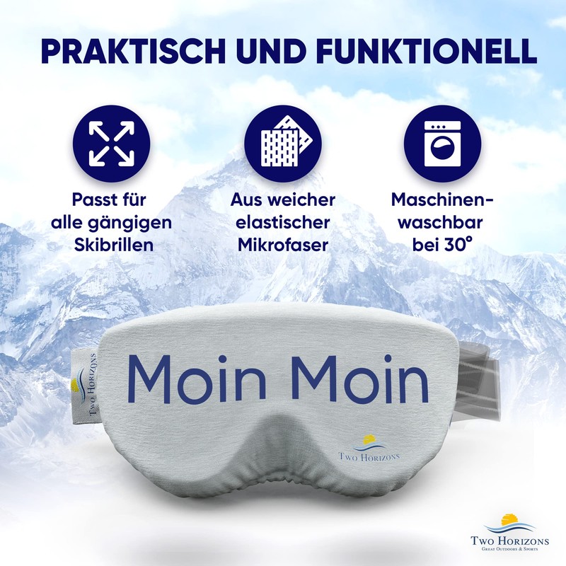 Two Horizons Ski Goggles Protective Cover | Protects Against Scratches