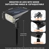 LEREKAM Solar Spot Lights Outdoor,40 LEDs Solar Outdoor Waterproof Landscape