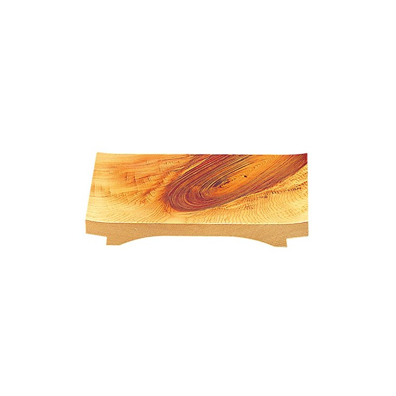 Hinoki Cypress Red Black Dog Dish