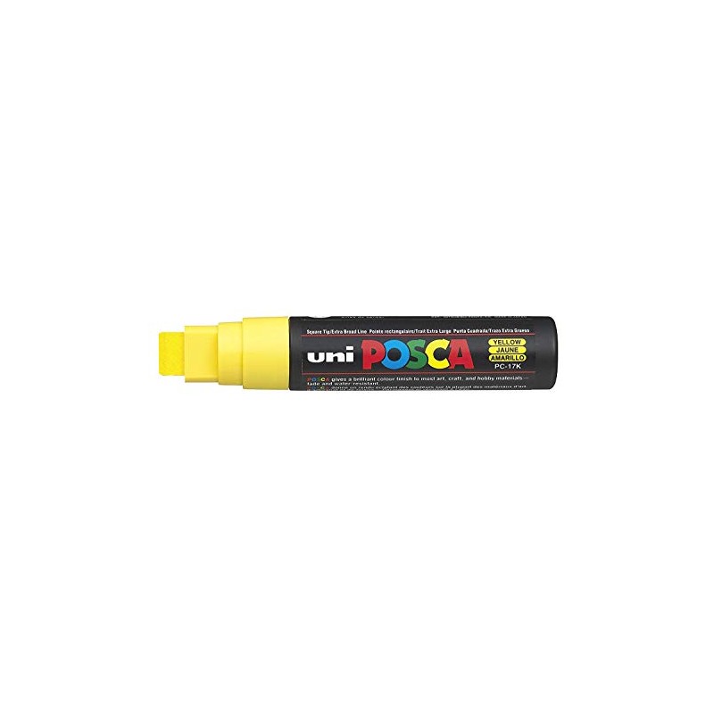 Posca UNI PC-17K PACK OF 5 - YELLOW
