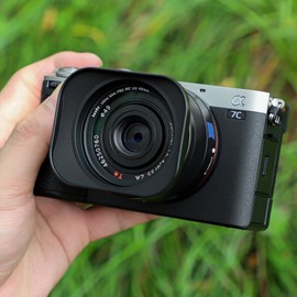 Haoge LH-RX1 Square Metal Bayonet Lens Hood Shade for Sony RX1 RX1R RX1RII III M2 M3 and FE 35mm F2.8 55MM/F1,8 ZA Lens