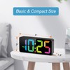 Welgo 7.5 Inches Big Number Alarm Clock for Seniors &