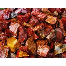 2000 Carat Lots of Red Jasper Rough + a FREE Faceted Gemstone
