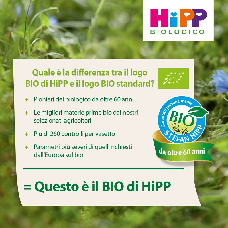 HiPP - Barrette alla Frutta Bio, Gusto Mela, Banana e