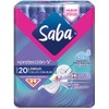 Saba +protección-V, Toalla femenina para todo tipo de fluidos, 24
