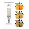E12 LED Corn Bulbs 16W LED Candelabra Bulb (4 Pack)