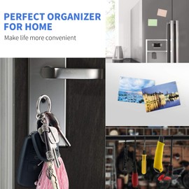 BUSATIA Pack of 110 magnets, mini magnets with storage box, small super magnets for fridge, whiteboard, magnetic board bands, pin board