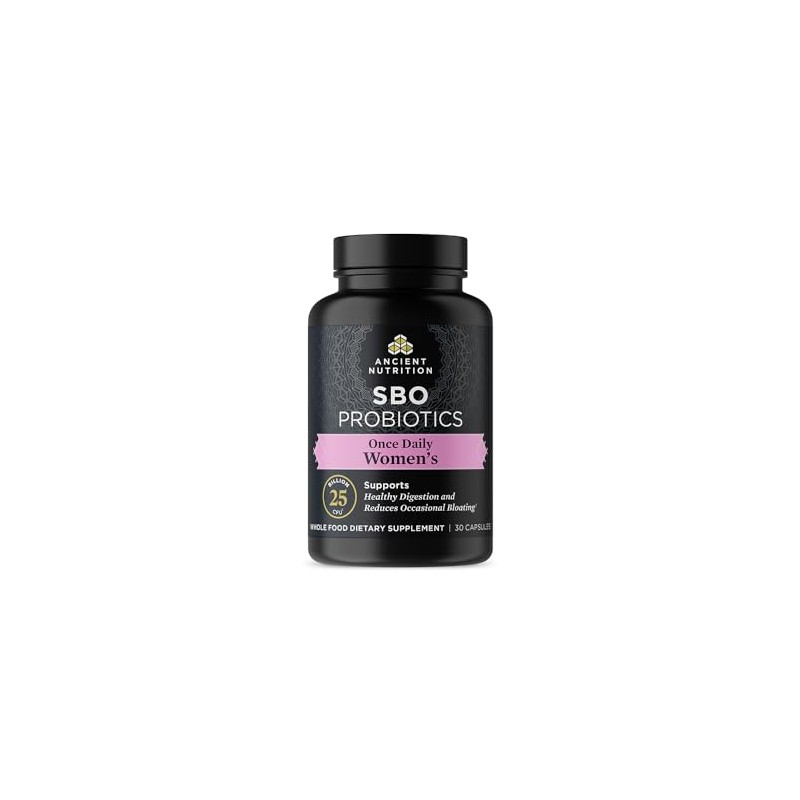 Probióticos Mujeres Ancient Nutrition Once Daily Mujer Quilates Apoyo Digestivo