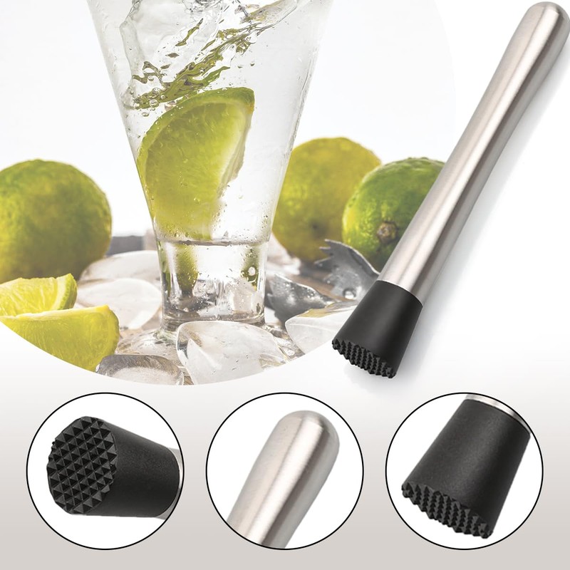 Luckious 304 Stainless Steel Ice Crushing Rod - Cocktail Ice