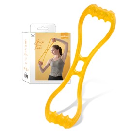 Alinco Training Tube, Muscle Training, Rubber Tube, Training, Stretching, Yoga, Home Use, Grip Tube, Medium WBF314D