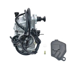 TRX350 Carburetor for Honda 16100-HN5-M41 FourTrax Rancher 350 TRX350FE/FM/TE/TM/ES 2000 2001 2002 2003 2004 2005 2006 (All) New Carb with Air Fuel Filter