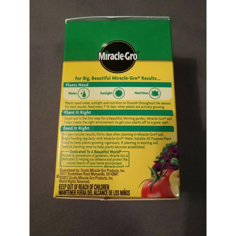 Miracle Gro All Purpose Plant Food 10 Sq. Ft. Powder