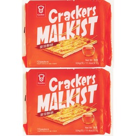 Malkist Crackers, Malt Wheat, 11.4 Oz,2 Pack 麥芽酥餅