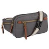camel active Bari Women's Belt Bag Bum Bag, Dark Grey,