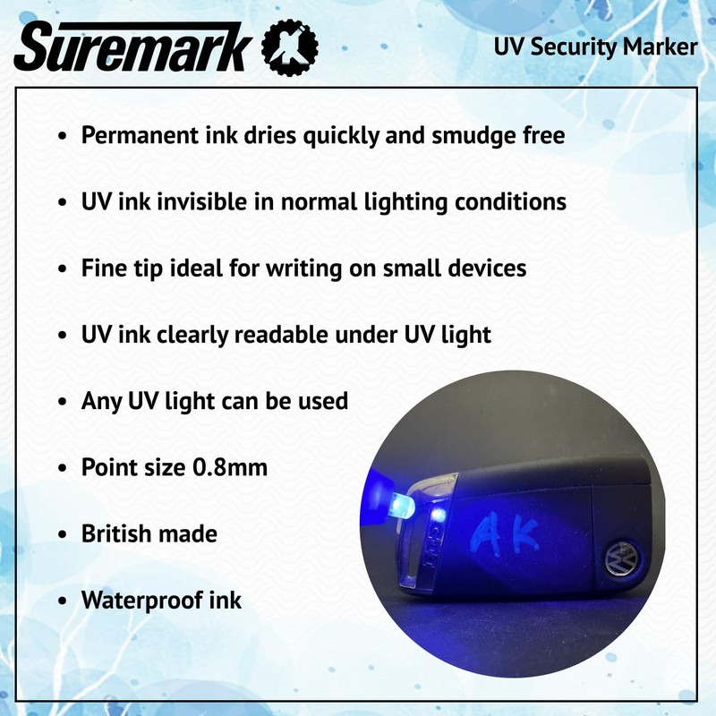 SureMark UV Security Marker Fine Tip