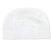 ASHBERRY Kids Name Swim Cap (Mesh Material) L Shiro, white