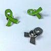 Lime Green Ribbon Pin Non Hodgkins Lymphoma Awareness Products Lyme