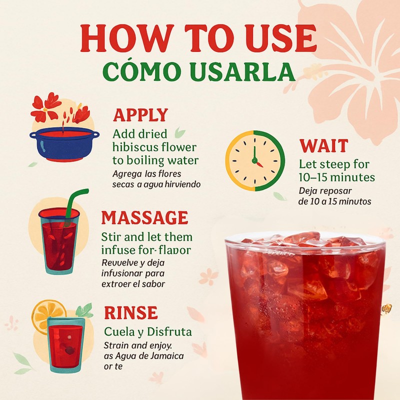 Don Ponchos - Hibiscus Flowers - Flor De Jamaica -