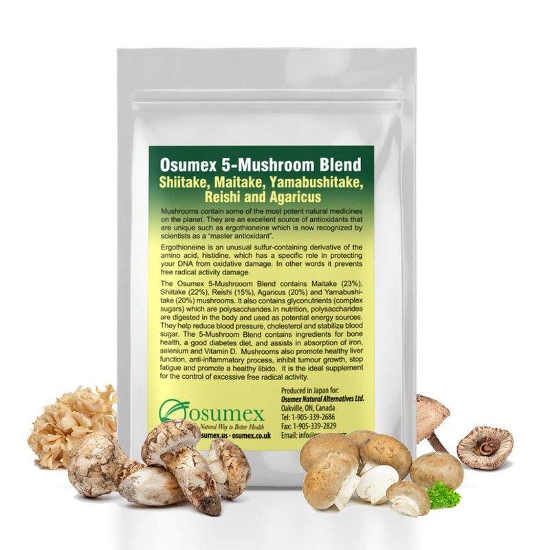 Osumex 5-Mushroom Blend - 30 Sachets Pack - Reduced