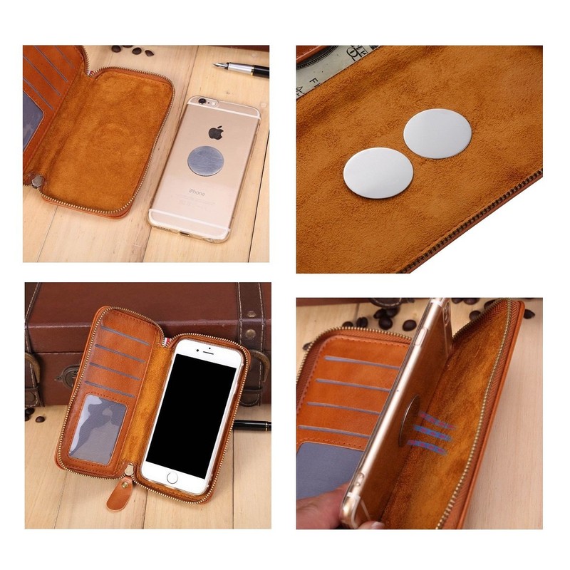 DFV mobile - Executive Wallet Case with Magnetic Fixation and