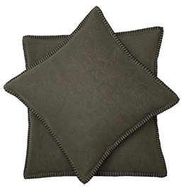 David Fussenegger Cushion Cover Army Decorative Cushion Made of Cotton Fluffy Soft 50 x 50 cm