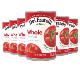 Dei Fratelli - Whole Tomatoes No Salt Added - 14.5oz - 6 pack