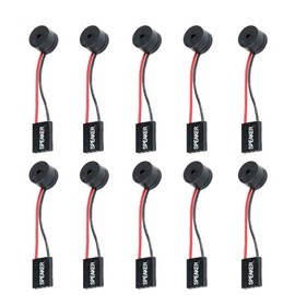10pcs Computer casemini Speakers Onboard Case Buzzer Board Beep Alarm Electro Acoustic Accessories for PC