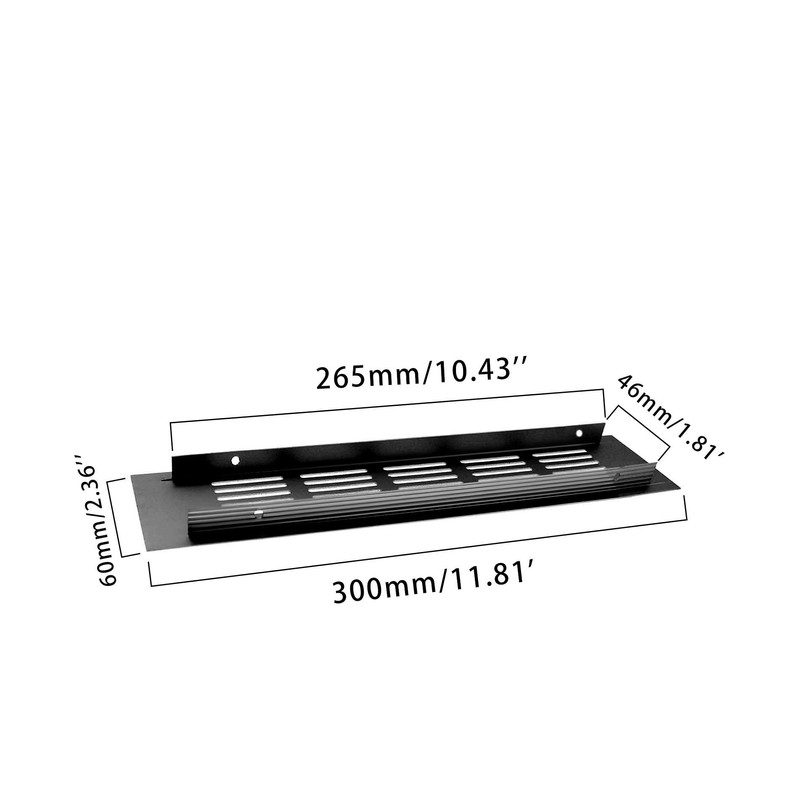 2PCS Air Vent Cover,TTZEZE Aluminium Alloy Rectangle Vent Covers for