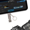 Whistle Flash Drive SOS Outdoor Waterproof 120dB Sound Multifunction Zinc