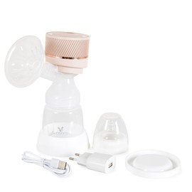 Cangaroo Bianka Electric Breast Pump 9 Pump Strengths Bottle Teat 0+ Lid Colour: Beige