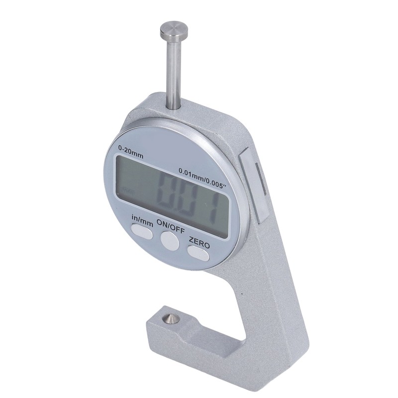 Thickness Gauge Mini Digital LED Display 0 to 20mm Multifunctional