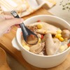 UPKOCH 5pcs Retro Ceramic Soup Spoon Set