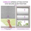 Astomi Blackout Pull-Down Window Shades, Cordless Free-Stop Blinds with Valance,