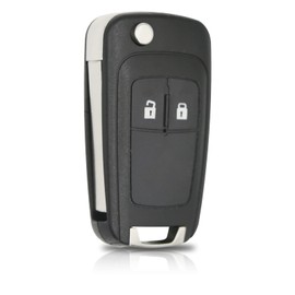 OBEST 2 Button Remote Control Case, Car Remote Control Case, Key Cover for Opel Insignia Astra Movano Mokka Meriva Zafira Adam