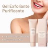 Purifying Exfoliating Gel,Exfoliating Gel for Face, Purifying Cream,Exfoliating Face Scrub,Exfoliating