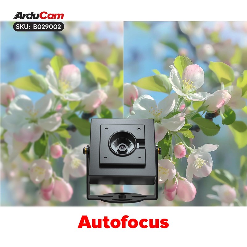 Arducam 16MP Autofocus USB Camera Module, USB2.0 Webcam, Lightburn Camera
