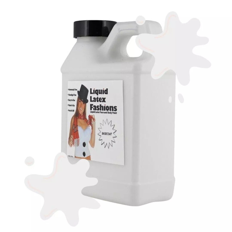 Liquid Latex Basecoat Foundation 8 Fl Oz - Face and