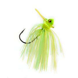Reaction Tackle Scrounger Jig - 1/2 oz - Chartruese Tiger