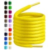 BIRCH's Oval Shoelaces 27 Colors Half Round 1/4" Shoe Laces