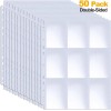Binder Card Sleeves, 900 Pockets Double-Sided Trading Card, 18 Pocket,