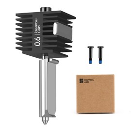 Bambu Lab Original A1 Mini,A1 Hardened Steel Hotend Kit with 0.6mm Harden Steel Nozzle, All Metal Extruder Hot End, Heating Block Replacement
