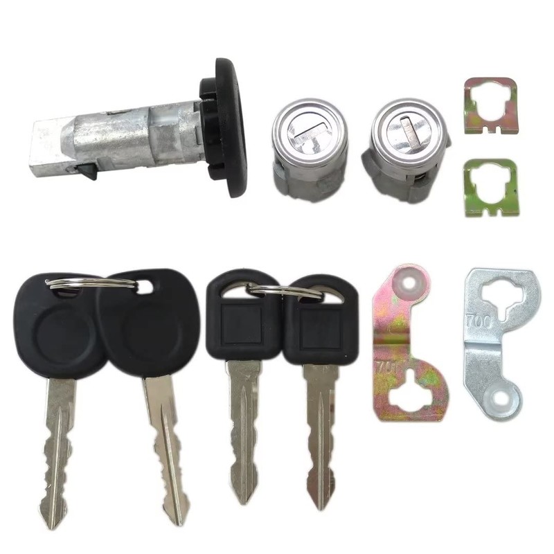 707835, 924-725 Ignition Switch Lock Cylinder with Pair Front Door