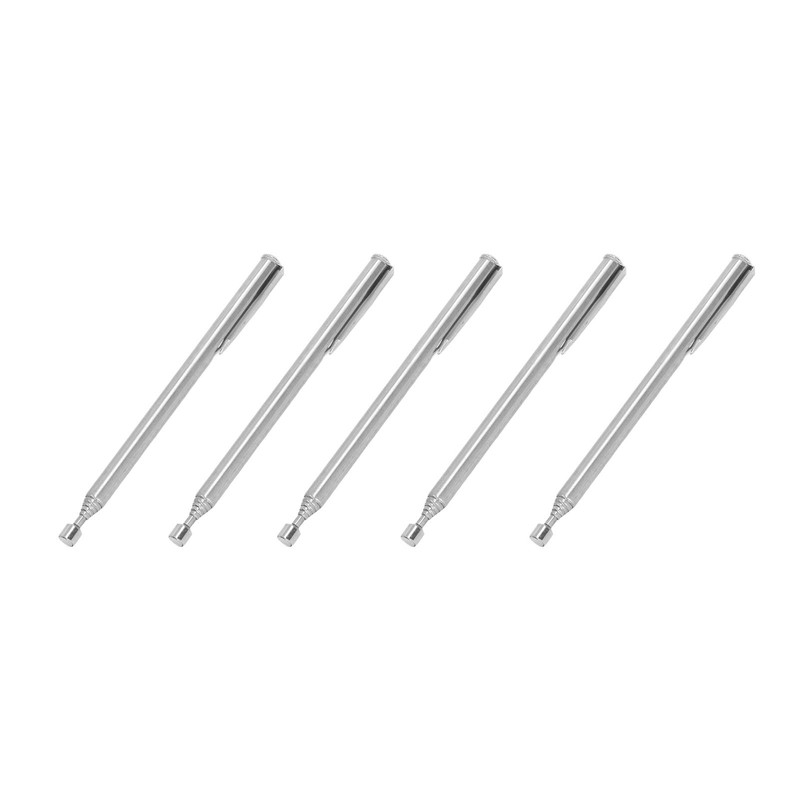 12PCS 2lbs Magnet Steel Sticks with Pocket Clip Telescopic Grabber
