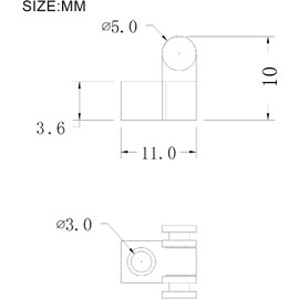 harpfeas 4 PCS Roller Guitar String Trees Guides Retainer for Fender Strat Stratocaster Tele Telecaster Electric Guitar (Gold)