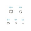 IMScrews M8 304 Stainless Steel Spring Lock Washers Pack of