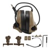 Noise Canceling Earmuffs Large Range Adjustable Easy Using Helmet Way
