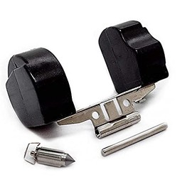 Carburetor Float Bowl Pin Needle and Seat Replacement Set For Yamaha AT2 AT3 CT2 CT3 DT175 YZ80