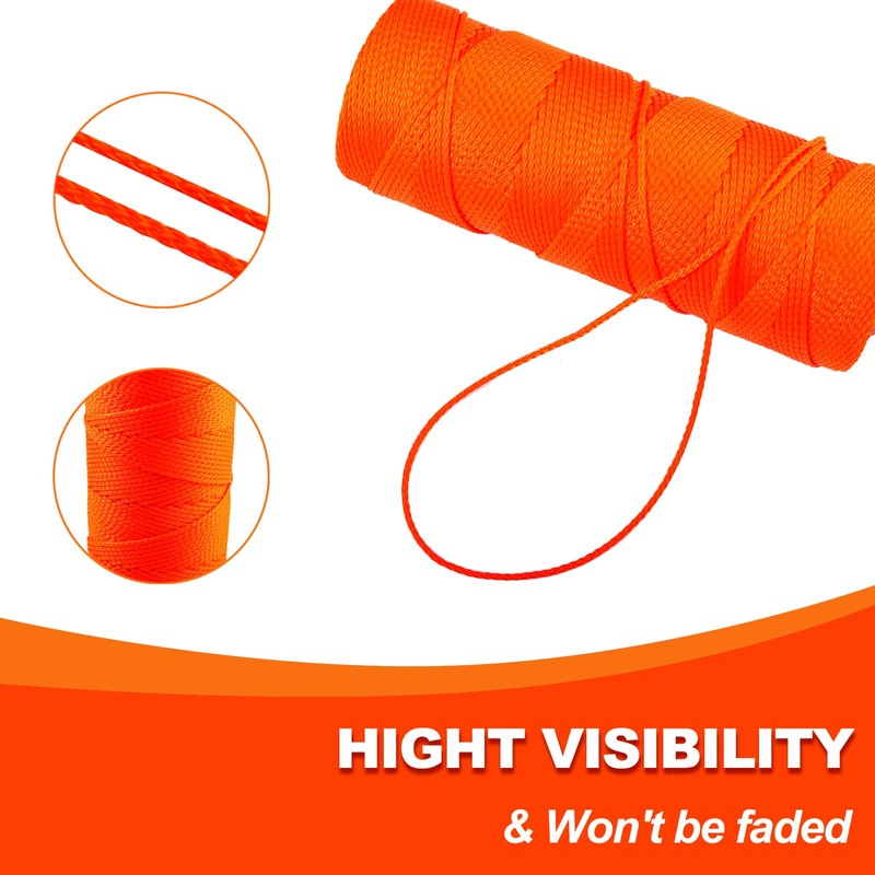 Mason Line, String Line, 500Ft, #18 Braided Nylon String, Nylon