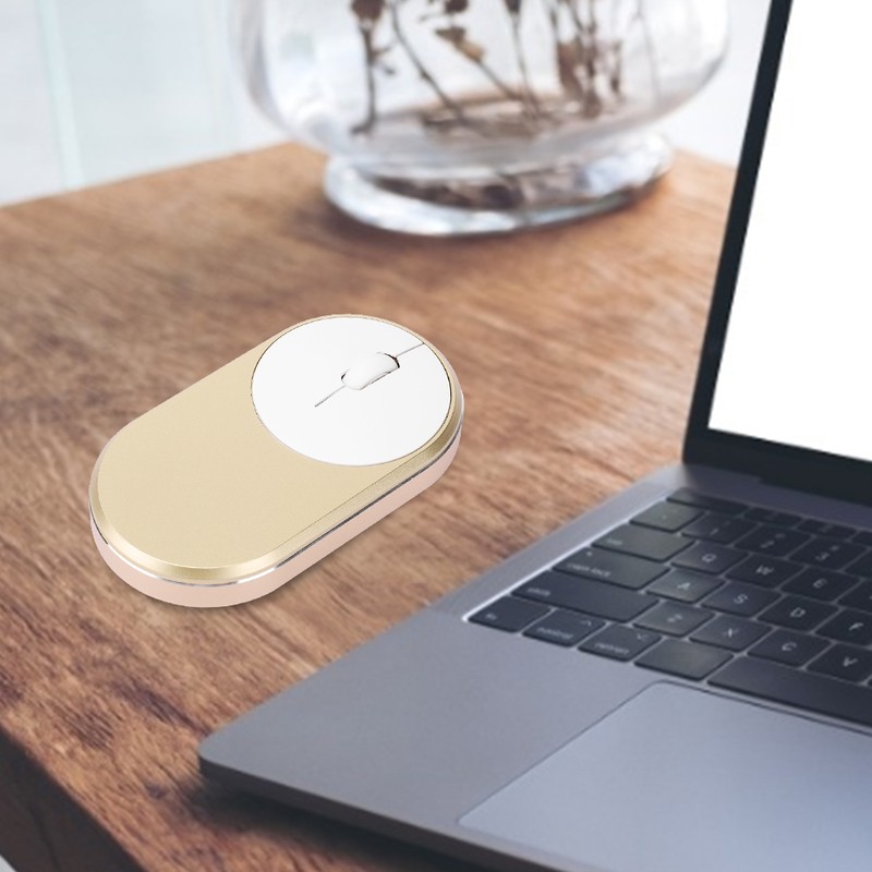 Wireless for Bluetooth Mouse 3 Mode Gaming Mute Rechargeable for